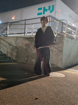 「アイテム（ブルゾン）」を使った、ゆうじさん（メンズ・172cm・10代）の秋コーディネート