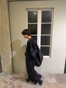 「アイテム（ネックレス）」を使った、HISAさん（メンズ・172cm・10代）の秋コーディネート