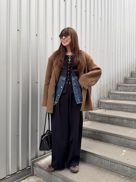 MINAEさん（レディース・160cm）の冬コーディネート