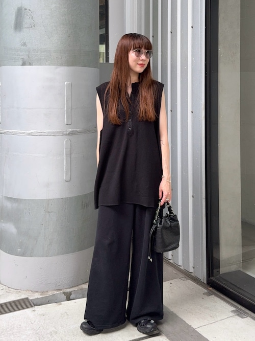 HENRY NECK THERMAL TOP：カットソー（Tシャツ/カットソー