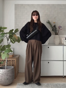 MINAEさん（レディース・160cm）の冬コーディネート