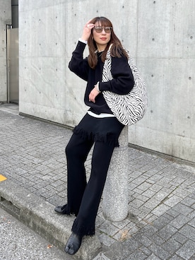 MINAEさん（レディース・160cm）の冬コーディネート