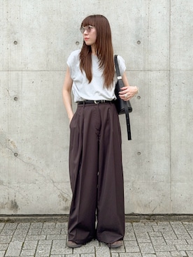 MINAEさん（骨格ナチュラル・レディース・160cm）の秋コーディネート
