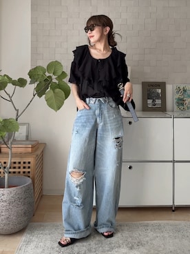 MINAEさん（レディース・160cm）の夏コーディネート