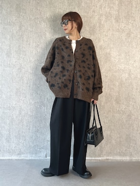 「BLACK BY MOUSSY（ブラックバイマウジー）のアイテム」を使った、MINAEさん（骨格ナチュラル・レディース・160cm）の秋コーディネート
