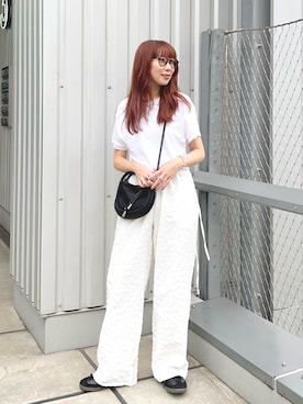 「loni（ロニ）のアイテム」を使った、MINAEさん（レディース・160cm）の秋コーディネート