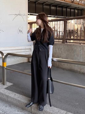 MINAEさん（レディース・160cm）の冬コーディネート