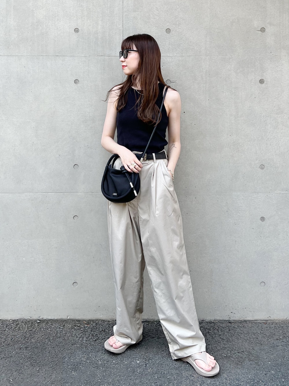 MINAE｜UNIQLOのタンクトップを使ったコーディネート - WEAR