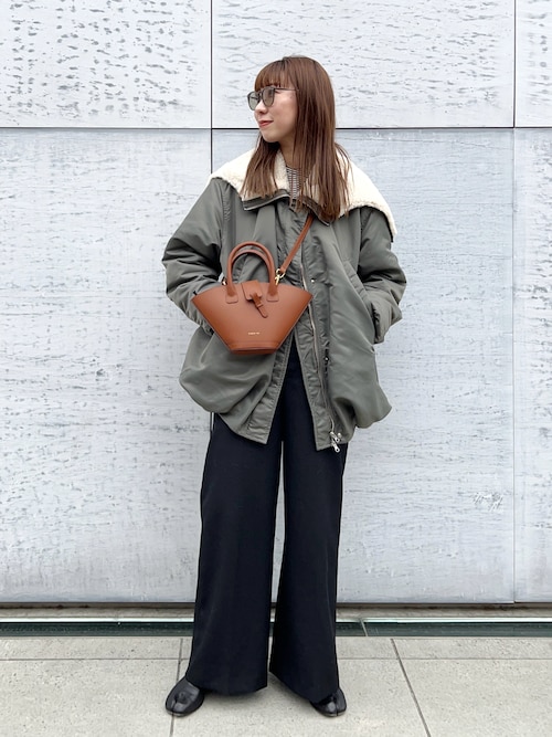 CLANE BALLOON DESIGN HOODED N3B カーキ　M 1711114747_500.jpg