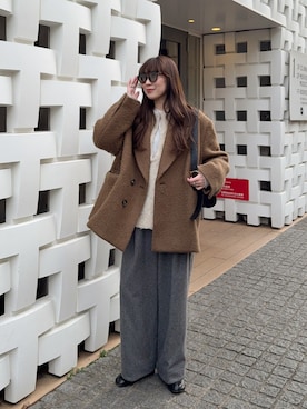 MINAEさん（レディース・160cm）の冬コーディネート