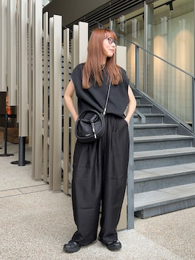 「MM6 Maison Margiela（ｴﾑｴﾑｼｯｸｽ ﾒｿﾞﾝ ﾏﾙｼﾞｪﾗ）のアイテム」を使った、MINAEさん（骨格ナチュラル・レディース・160cm）の夏コーディネート