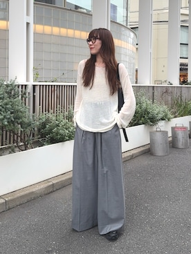 MINAEさん（骨格ナチュラル・レディース・160cm）の秋コーディネート