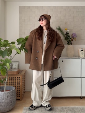 MINAEさん（レディース・160cm）の冬コーディネート