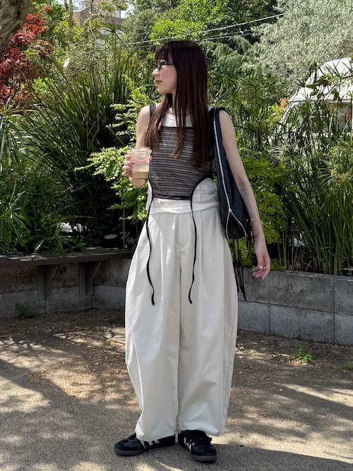 Triple Layered Tank Top/トリプルレイヤードタンクトップ