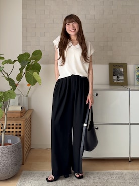 「アイテム（メイクアップ）」を使った、MINAEさん（レディース・160cm）の夏コーディネート