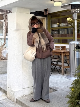 MINAEさん（レディース・160cm）の冬コーディネート