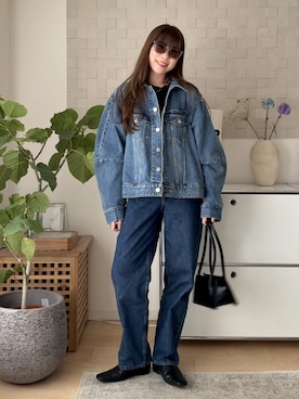 「アイテム（メイクアップ）」を使った、MINAEさん（レディース・160cm）の春コーディネート