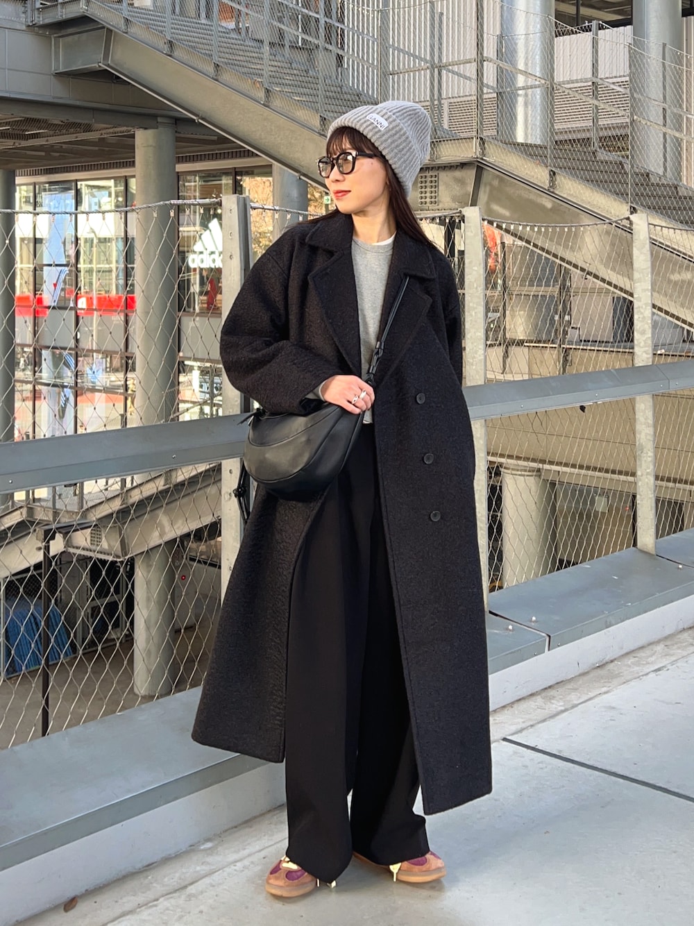ブークレーロングコートを使った人気ファッションコーディネート - WEAR