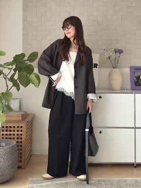 MINAEさん(レディース・160cm)の春コーディネート