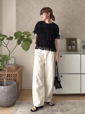 MINAEさん(レディース・160cm)の夏コーディネート