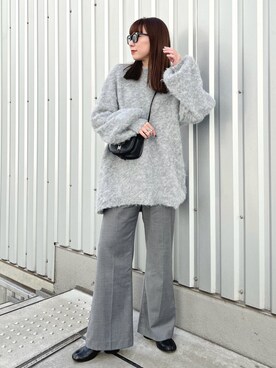 「LA BELLE ETUDE（ラベルエチュード）のアイテム」を使った、MINAEさん（骨格ナチュラル・レディース・160cm）の冬コーディネート