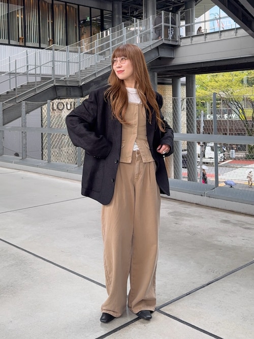 Boyfriend Linen Jacket（テーラードジャケット）｜TODAYFUL（トゥデイ