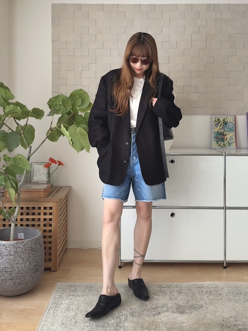 Boyfriend Linen Jacket（テーラードジャケット）｜TODAYFUL（トゥデイ