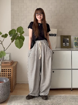 MINAEさん(レディース・160cm)の夏コーディネート