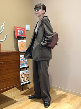 「MOUSSY（マウジー）のアイテム」を使った、MINAEさん（骨格ナチュラル・レディース・160cm）の秋コーディネート