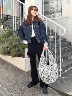 MINAEさん（レディース・160cm）の冬コーディネート