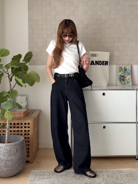 「M・A・C（マック）のアイテム（メイクアップ）」を使った、MINAEさん（レディース・160cm）の春コーディネート