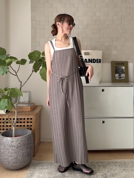 「M･A･C（マック）のアイテム」を使った、MINAEさん（レディース・160cm）の夏コーディネート