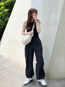 「for/c（フォーシー）のアイテム（パンツ）」を使った、MINAEさん（レディース・160cm）の夏コーディネート