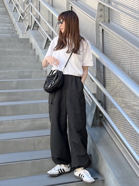 「for/c（フォーシー）のアイテム（パンツ）」を使った、MINAEさん（レディース・160cm）の夏コーディネート