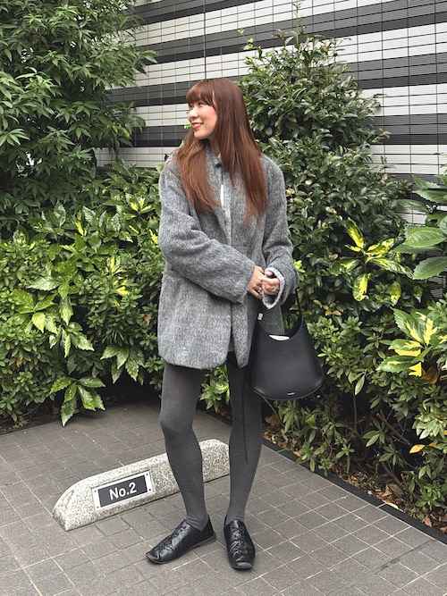 セール】[新色追加][2025AW COLLECTION]起毛ブークレニットホック付き