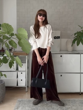 「UNITED ARROWS（ユナイテッドアローズ）のアイテム」を使った、MINAEさん（レディース・160cm）の秋コーディネート