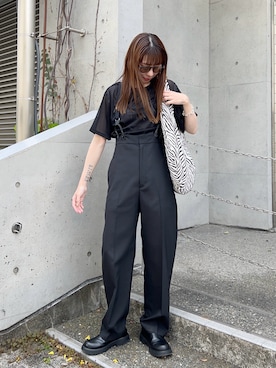 LOEFF（ロエフ）の「＜LOEFF＞TW バックサテン サスペンダー
