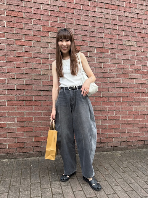 Maison Special Curve Denim Pants グレー Curve Denim Pants/カーブデニムパンツ【MAISON SPECIAL/メゾン