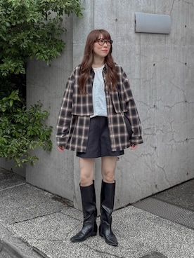 MINAEさん（レディース・160cm）の秋コーディネート