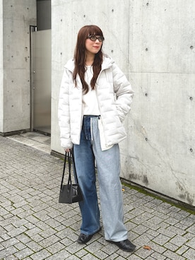 「アイテム（メイクアップ）」を使った、MINAEさん（レディース・160cm）の秋コーディネート