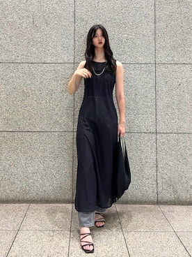 「アイテム（ワンピース/ドレス）」を使った、나 츠さん（レディース・164cm・30代）の秋コーディネート