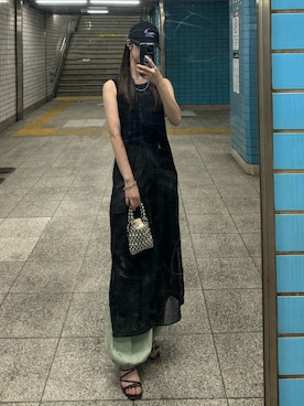 「アイテム（帽子）」を使った、나 츠さん（レディース・164cm・30代）の冬コーディネート