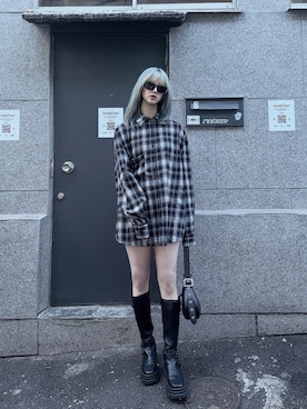 나 츠さん（レディース・164cm）の冬コーディネート