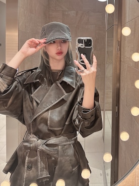 「JOSE MOON（ジョゼムーン）のアイテム」を使った、나 츠さん（レディース・164cm）の冬コーディネート