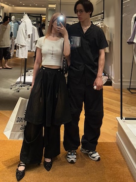 나 츠さん（レディース・164cm）の冬コーディネート