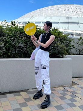 「アイテム（その他トップス）」を使った、나 츠さん（レディース・164cm）の秋コーディネート