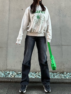 「アイテム（ニットキャップ/ビーニー）」を使った、나 츠さん（レディース・164cm）の秋コーディネート