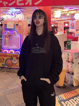 「アイテム（ローファー）」を使った、나 츠さん（レディース・164cm・30代）の冬コーディネート