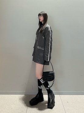 「アイテム（レッグウェア）」を使った、나 츠さん（レディース・164cm・30代）の冬コーディネート