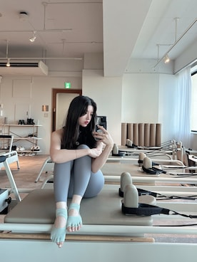 「アイテム（ソックス/靴下）」を使った、나 츠さん（レディース・164cm・30代）の秋コーディネート